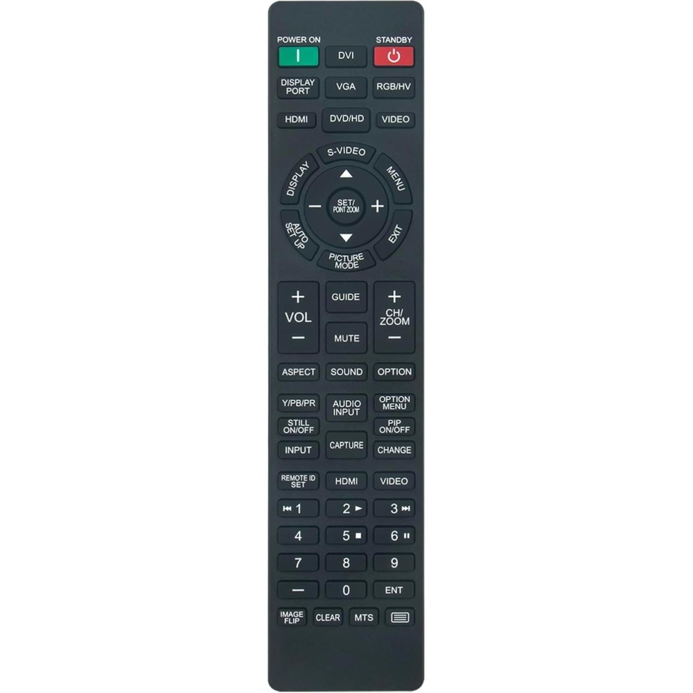 RU-M117 RU-M121 Replacement Remote Control fit for NEC LCD TC V3232 V422 V462...